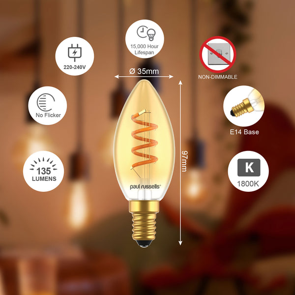 Ses e14 deals dimmable bulb