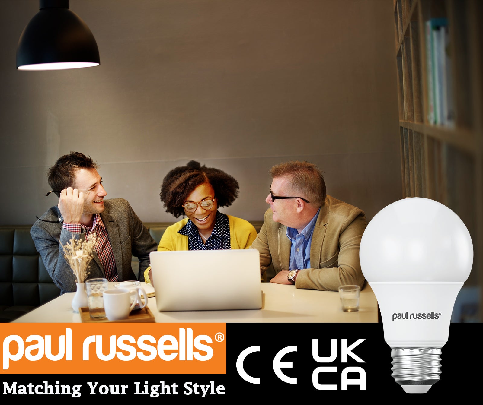 LED GLS 8W=50W Cool White Edison Screw ES E27 Light Bulbs